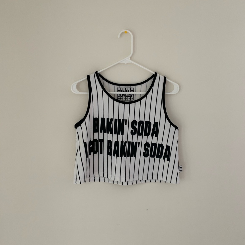 Funny and cute summer crop top!